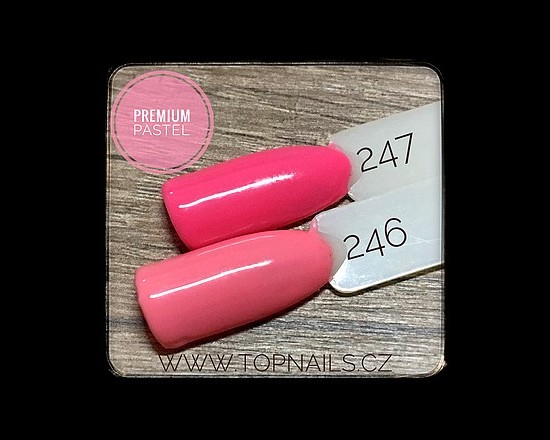 topnails - barevný UV gel premium PASTEL 247