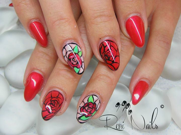 topnails - barevný UV gel LASER RED 5g