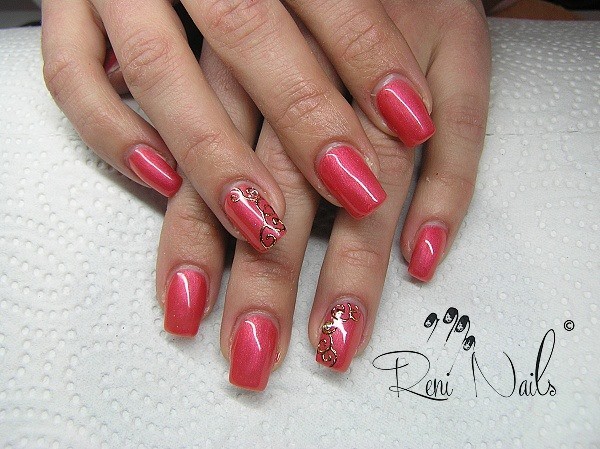 topnails - BLACK LINE - UV gel LASER MELON 5g