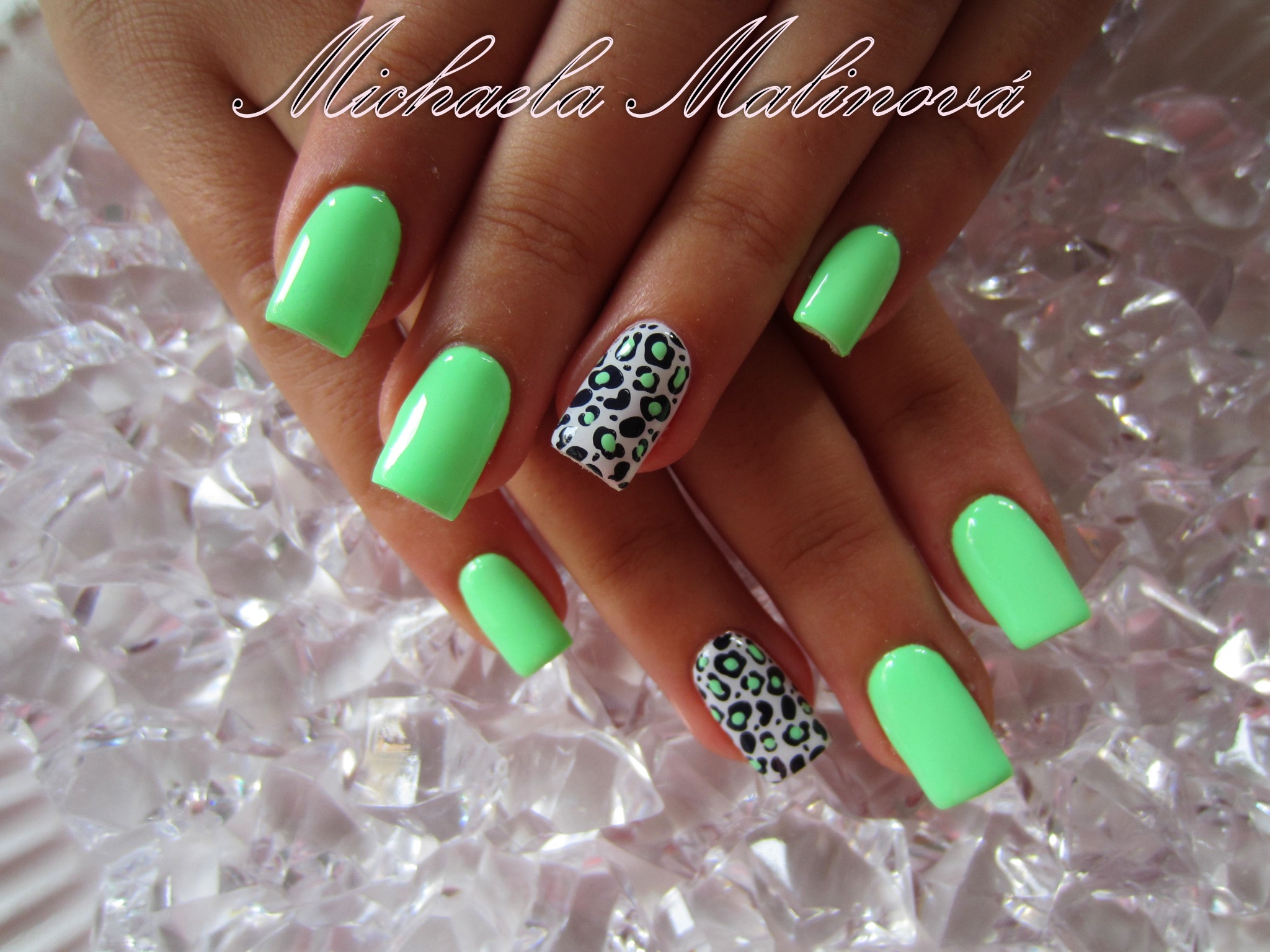 topnails - BLACK LINE - UV gel TROPICAL LIME 5g