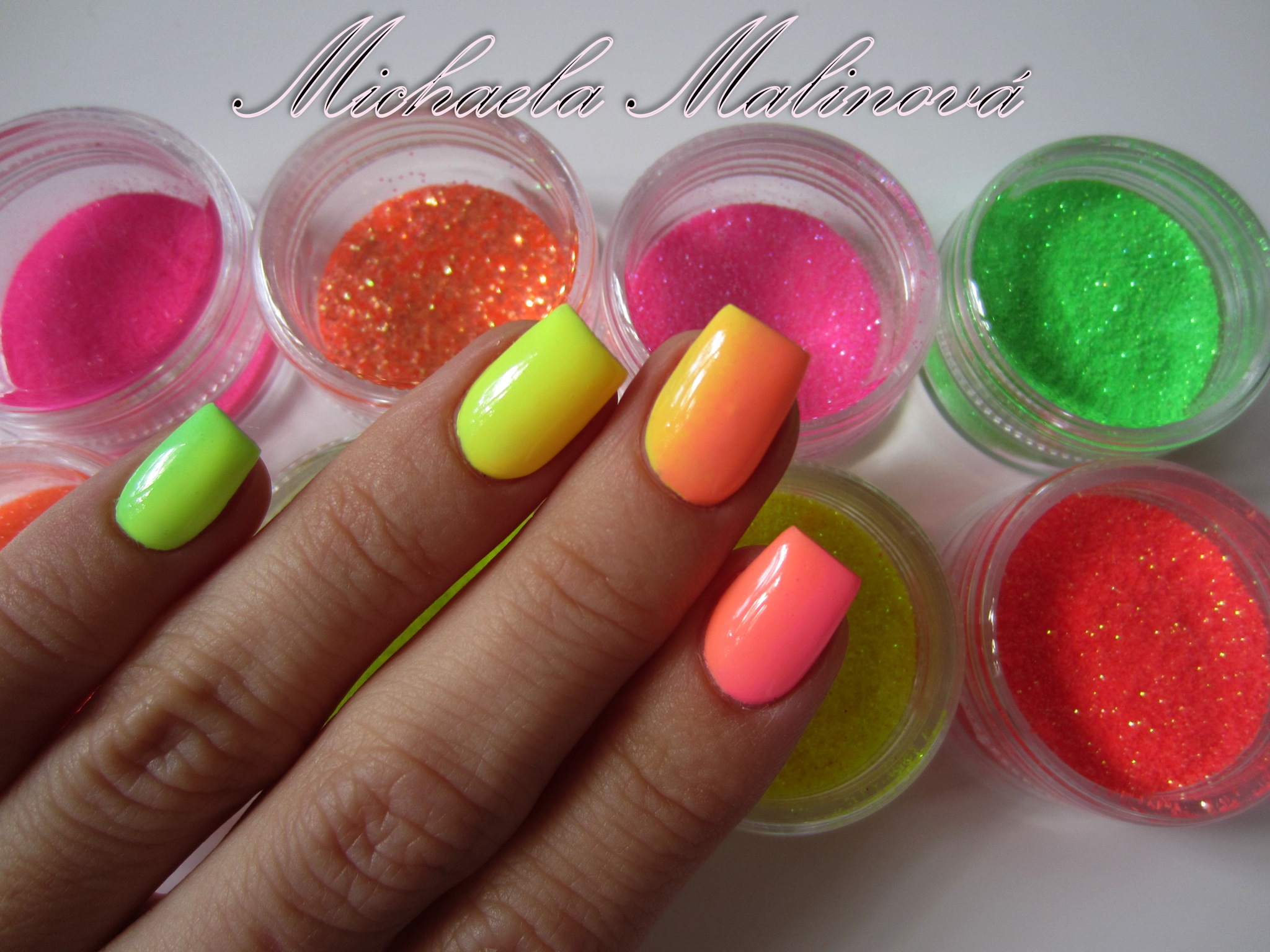 topnails - BLACK LINE - UV gel TROPICAL ORANGE 5g