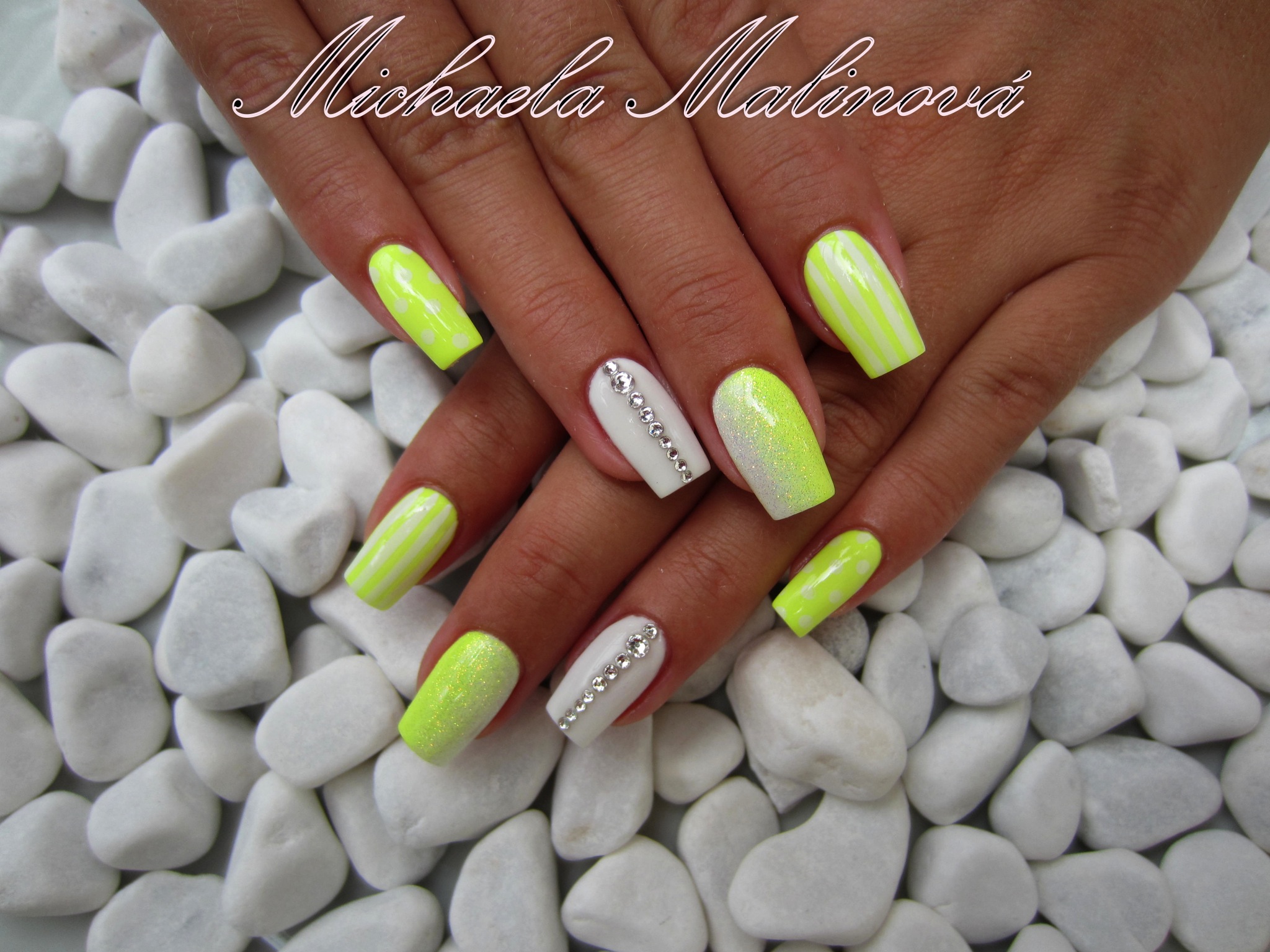 topnails - BLACK LINE - UV gel TROPICAL LEMON 5g