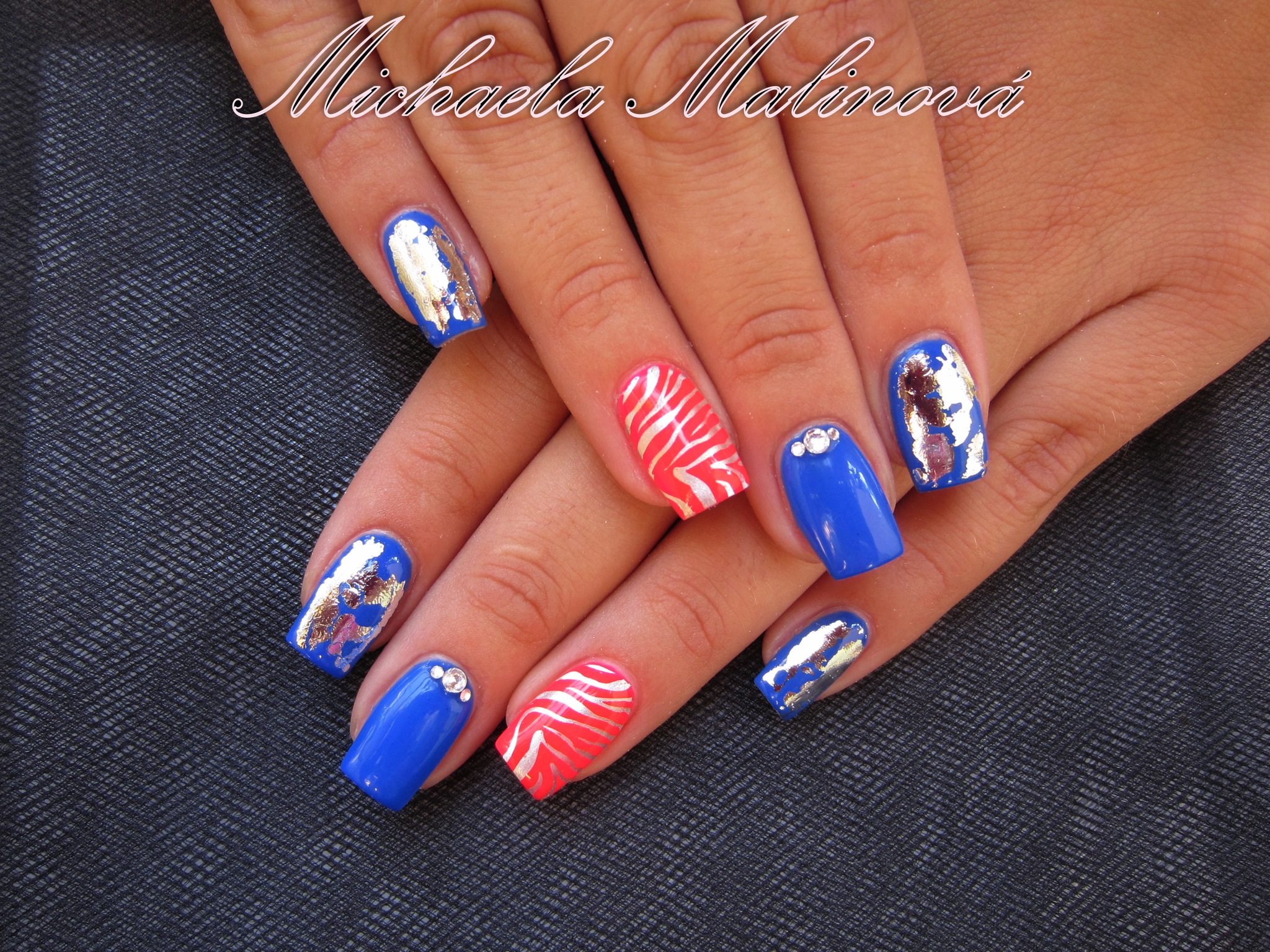 topnails - barevný UV gel ULTRA neon BLUE 510 - 5g