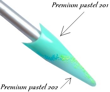 topnails - barevný UV gel premium PASTEL 201