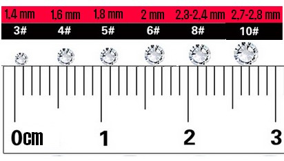 Swarovski ss04 CRYSTAL AB (40ks)