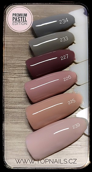 topnails - barevný UV gel premium PASTEL 233