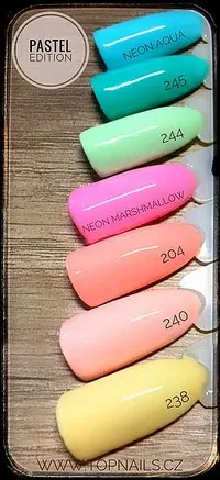 topnails - barevný UV gel premium PASTEL 238