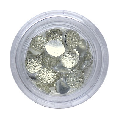 Kamínky diamonds WHITE 6mm