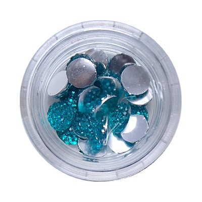 Kamínky diamonds BLUE 6mm