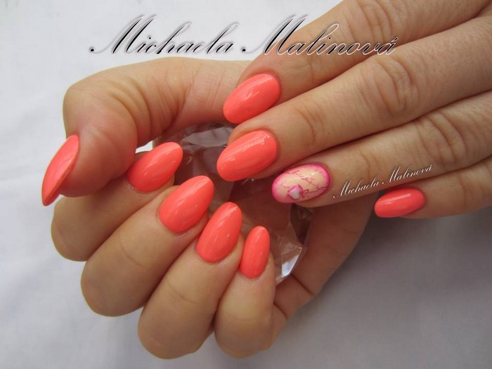 topnails - barevný UV gel TROPICAL TANGERINE 5g