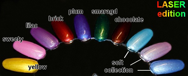 topnails - barevný UV gel LASER PLUM 5g